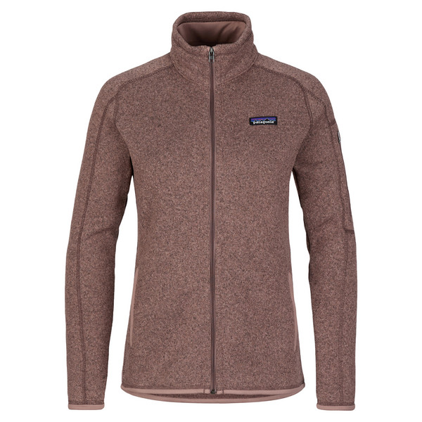 W'S BETTER SWEATER JACKET Damen - Fleecejacke-MOONRISE TAUPE
