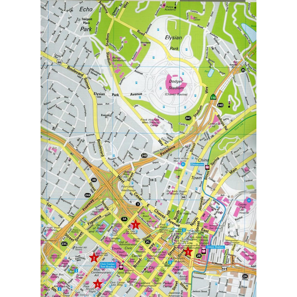 MARCO POLO CITYPLAN LOS ANGELES 1:12 000 - Stadtplan Ansicht 2