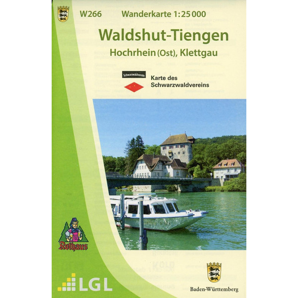 WALDSHUT-TIENGEN 1:25 000 - Wanderkarte Ansicht 1