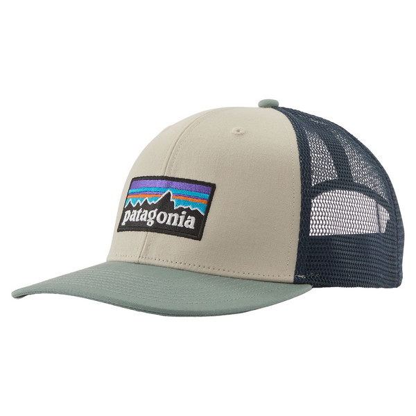 P-6 LOGO TRUCKER HAT Unisex - Cap-PUMICE
