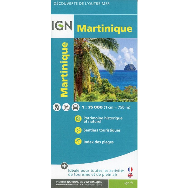 LA MARTINIQUE 1:75 000 Ansicht 1