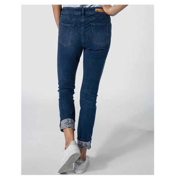Alberto BICICLETTA - ECO DENIM Damen - Fahrradhose Ansicht 7