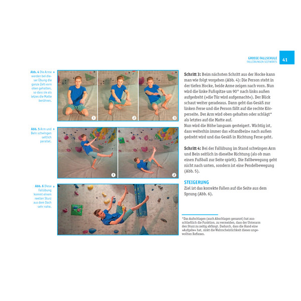 FALLSCHULE BEIM BOULDERN - Lehrbuch Ansicht 2