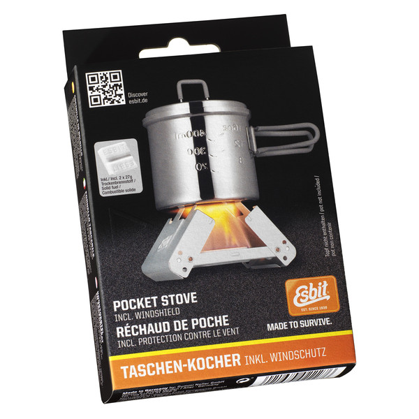 Esbit POCKET STOVE WITH WINDSCREEN, INCL. 2X27G Ansicht 10