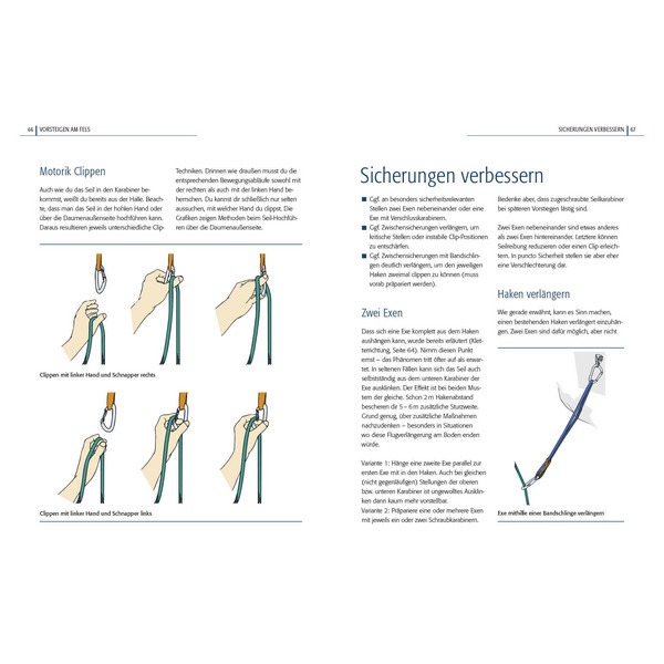 OUTDOOR-KLETTERN - DAS OFFIZIELLE LEHRBUCH DAV-KLETTERSCHEIN - Sportratgeber Ansicht 5