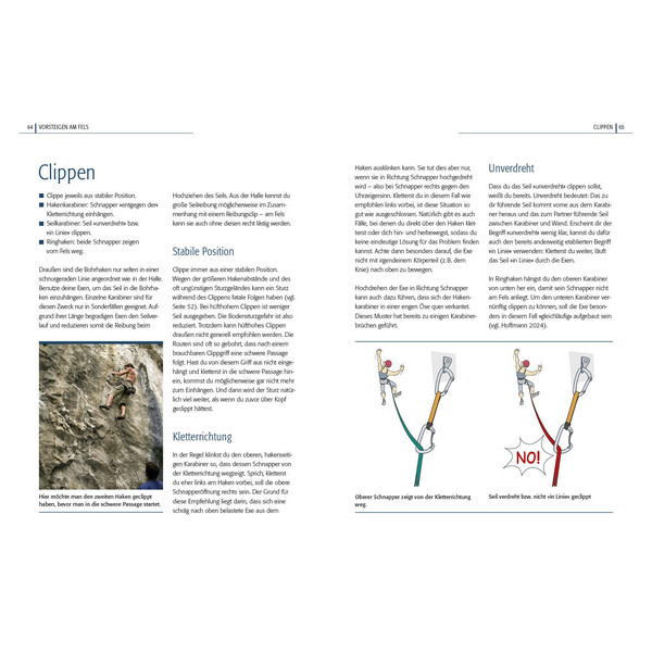 OUTDOOR-KLETTERN - DAS OFFIZIELLE LEHRBUCH DAV-KLETTERSCHEIN - Sportratgeber Ansicht 4