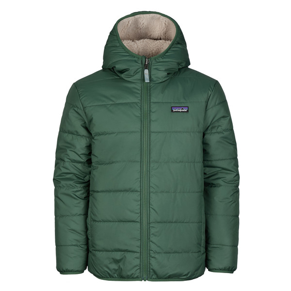 K'S REVERSIBLE READY FREDDY HOODY Kinder - Winterjacke-CANOPY GREEN