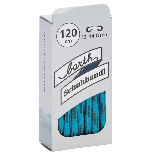 SCHNÜRSENKEL Unisex - Schnürsenkel-TÜRKIS/GRAU