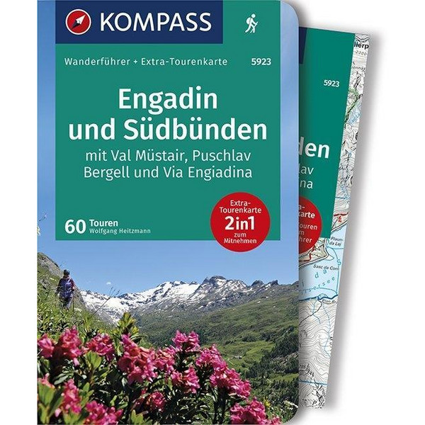 KOMPASS WANDERFÜHRER ENGADIN UND SÜDBÜNDEN Ansicht 1