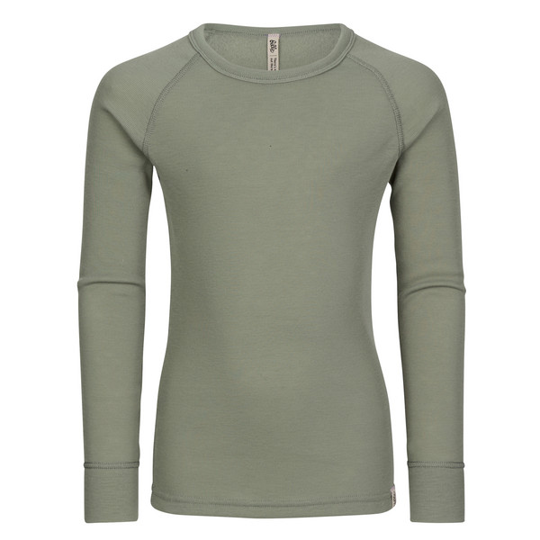 ACTIVE WARM KIDS BL TOP CREW NECK L/S Unisex - Funktionsunterwäsche-SHADOW