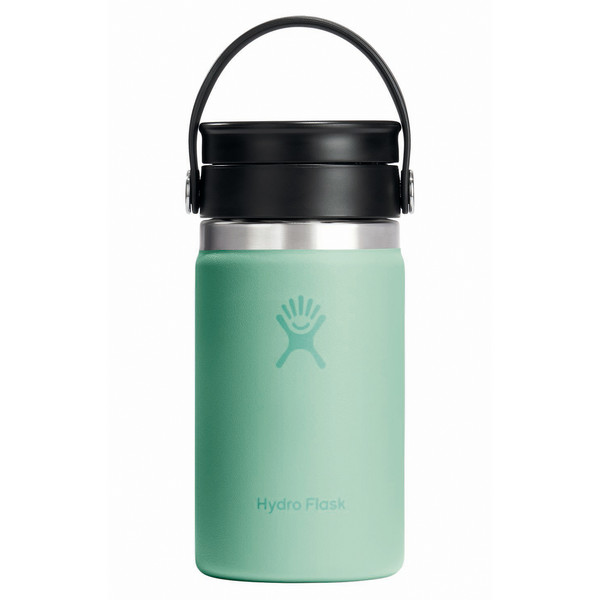 12 OZ WIDE MOUTH WITH FLEX SIP LID SUNFLOWER - Thermobecher-MERMAID GREEN
