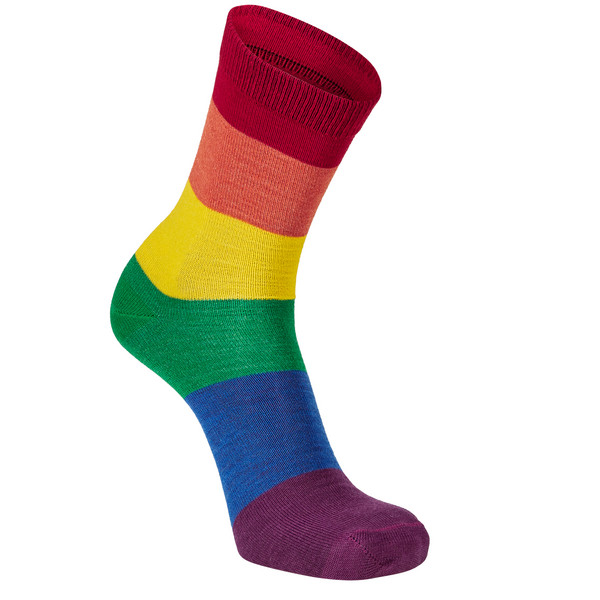 VILLARRICA WIDE STRIPES SOCKS Unisex - Freizeitsocken-AURA ORANGE