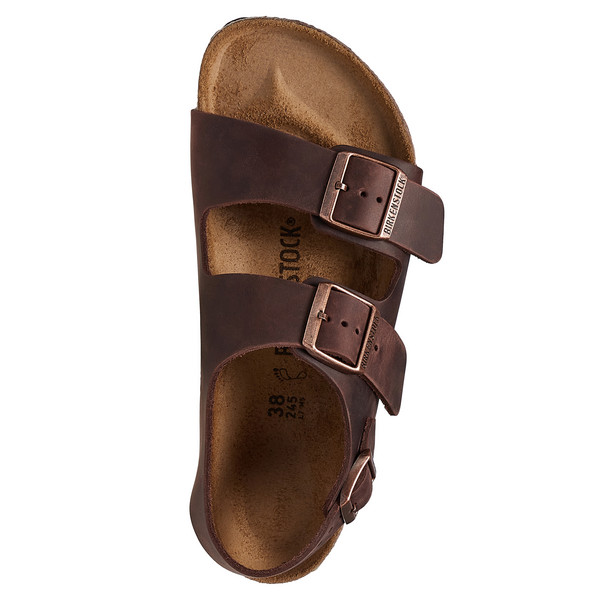 Birkenstock MILANO NATURAL LEATHER OILED Unisex - Freizeitsandalen Ansicht 6