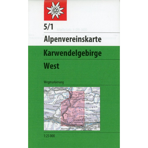 KARWENDELGEBIRGE - WESTLICHES BLATT Ansicht 1