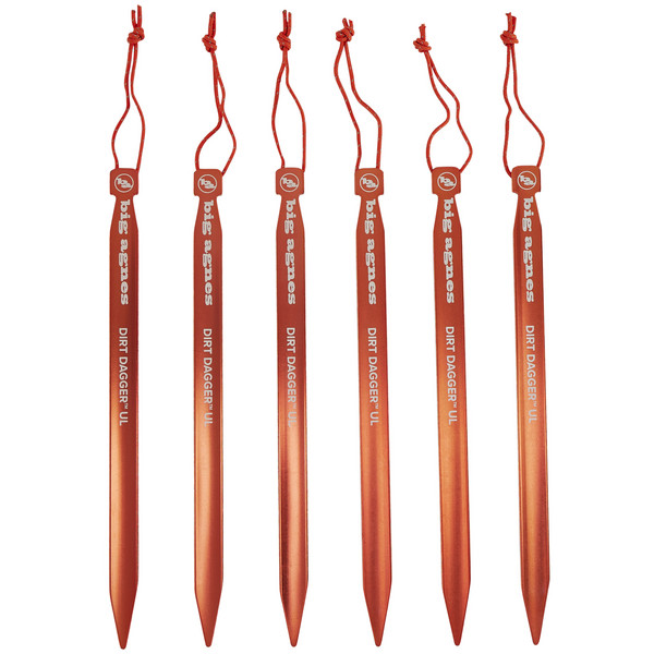 Big Agnes BIG AGNES DIRT DAGGER (6 STK) - Zeltheringe Ansicht 1