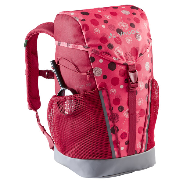 PUCK 10 Kinder - Tagesrucksack-BRIGHT PINK/CRANBERRY