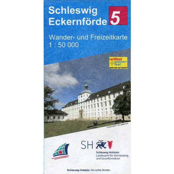 SCHLESWIG - ECKERNFÖRDE 1 : 50 000 - Wanderkarte Ansicht 1