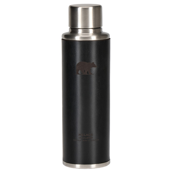 HELAGS LEATHER 575 ML - Thermokanne-BLACK LEATHER