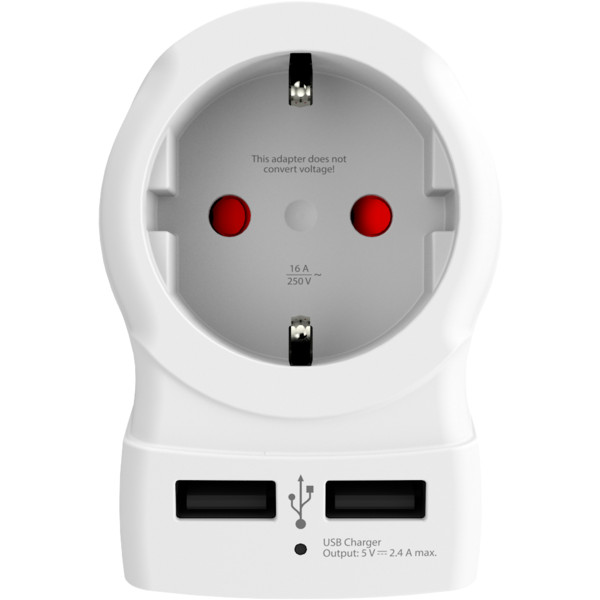 Skross EUROPE TO UK USB - Reisestecker Ansicht 1