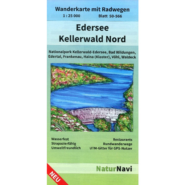 EDERSEE - KELLERWALD NORD, BLATT 50-566, 1 : 25 000 Ansicht 1