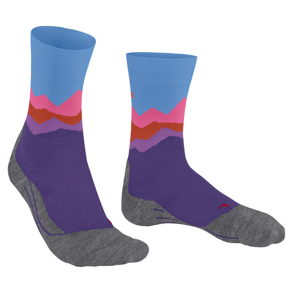 TK2 EXPLORE W Damen - Wandersocken-PURPLE