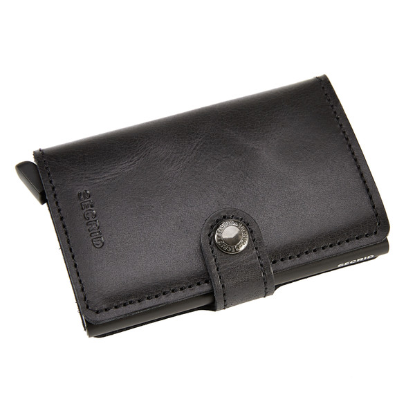 MINIWALLET - Portmonee-VINTAGE BLACK