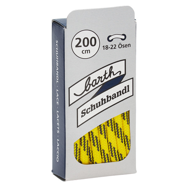 SCHNÜRSENKEL Unisex - Schnürsenkel-GELB/GRAU