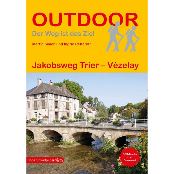 DEUTSCHLAND FRANKREICH: JAKOBSWEG TRIER - VÉZELAY - Wanderführer Ansicht 1