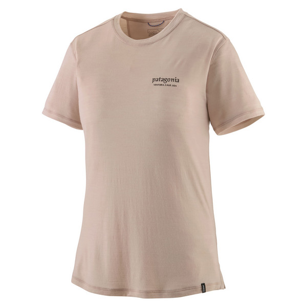 W'S CAP COOL MERINO BLEND GRAPHIC SHIRT Damen - Funktionsshirt-HERITAGE HEADER: SHROOM TAUPE
