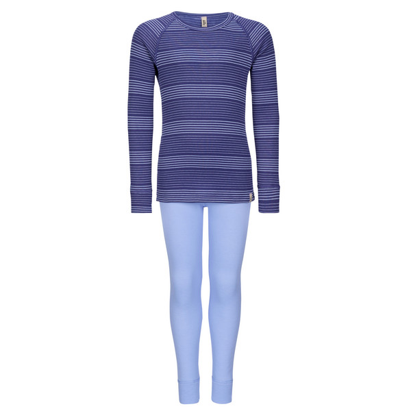 ACTIVE WARM SET SET LONG Kinder - Funktionsunterwäsche-BLUE HERON - SKIPPER BLUE