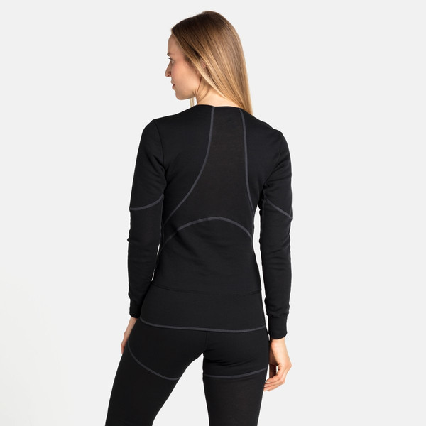 Odlo BL TOP CREW NECK L/S ACTIVE X-WARM Damen - Funktionsunterwäsche Ansicht 4