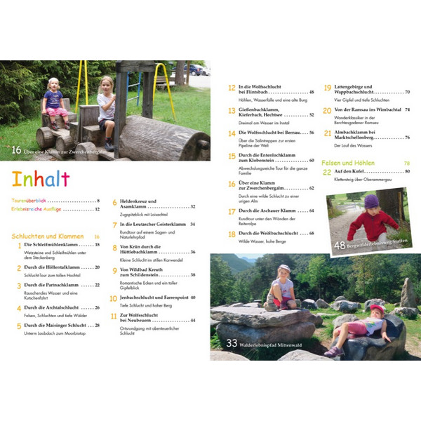 DAS GROßE KINDER-WANDER-ERLEBNIS-BUCH OBERBAYERN - Wanderführer Ansicht 2
