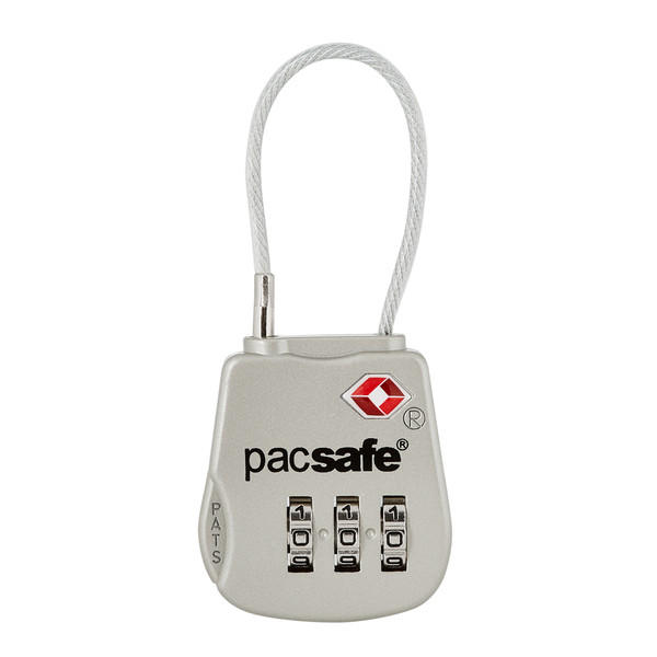 Pacsafe PROSAFE 800 COMBINATION CABLE PADLOCK - Gepäcksicherung Ansicht 1