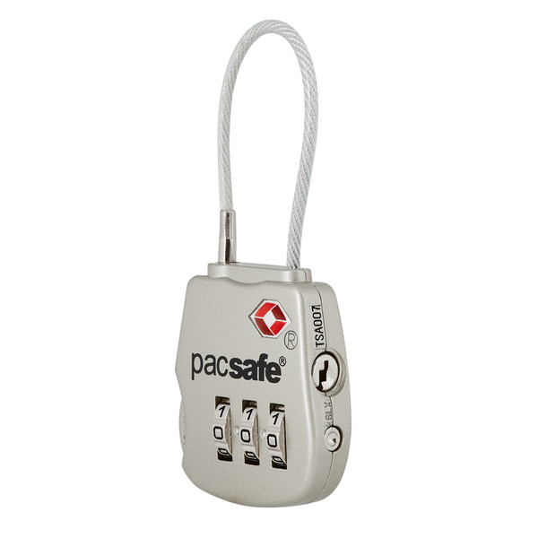 Pacsafe PROSAFE 800 COMBINATION CABLE PADLOCK - Gepäcksicherung Ansicht 2
