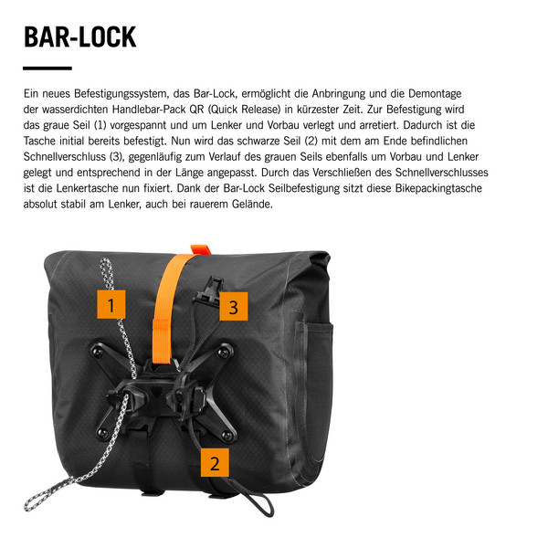 Ortlieb HANDLEBAR-PACK QR - Lenkertasche Ansicht 13