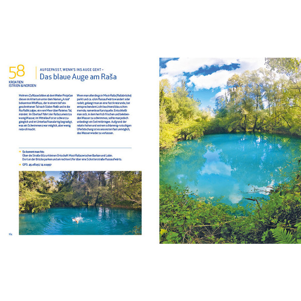 WILD SWIMMING KROATIEN UND SLOWENIEN - Gewässerführer Ansicht 12