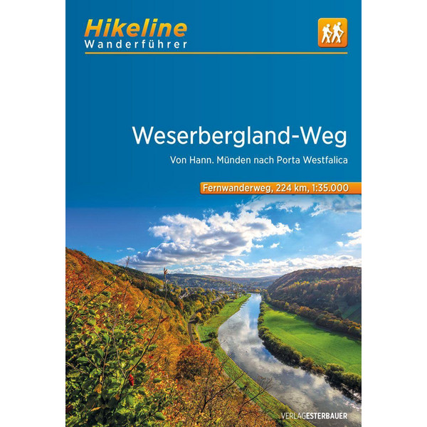 WANDERFÜHRER WESERBERGLAND-WEG - Wanderführer Ansicht 1