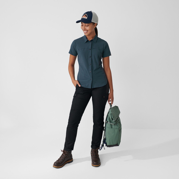 Fjällräven HIGH COAST LITE SHIRT SS W Damen - Outdoor Bluse Ansicht 5