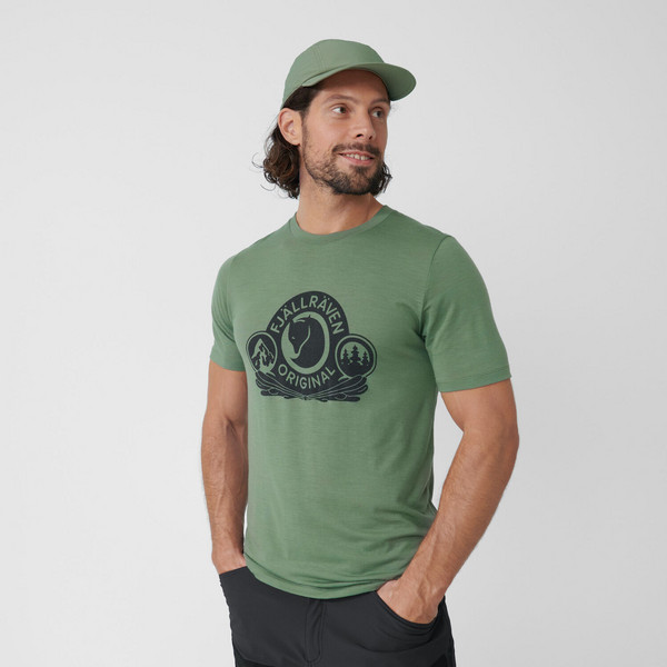Fjällräven ABISKO WOOL CLASSIC SS M Herren - T-Shirt Ansicht 5