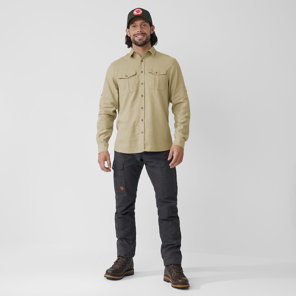 Fjällräven ÖVIK TRAVEL SHIRT LS M Herren - Outdoor Hemd Ansicht 9