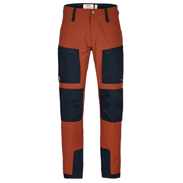 KEB AGILE TROUSERS M Herren - Trekkinghose-AUTUMN LEAF-DARK NAVY