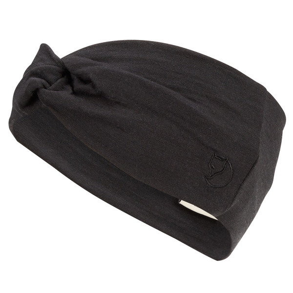 ABISKO WOOL HEADBAND Unisex - Stirnband-BLACK