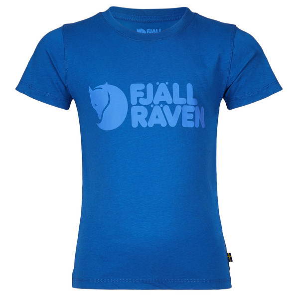 KIDS FJÄLLRÄVEN LOGO T-SHIRT Kinder - T-Shirt-ALPINE BLUE