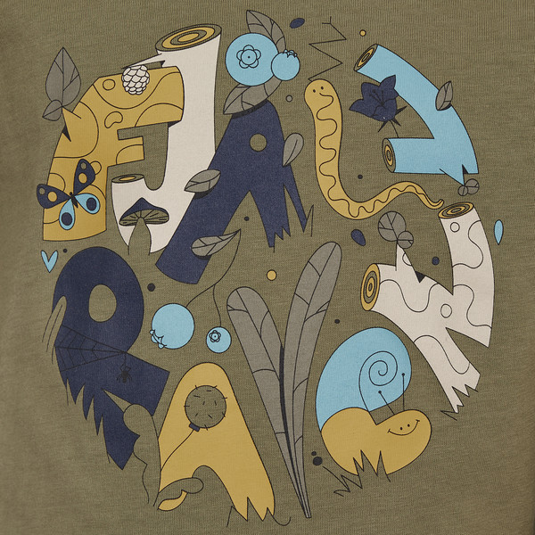 Fjällräven KIDS FOREST FINDINGS T-SHIRT Kinder - T-Shirt Ansicht 4