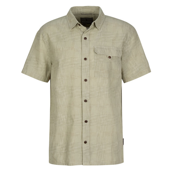 HEMPLINE SPACED S/S Herren - Outdoor Hemd-ELM