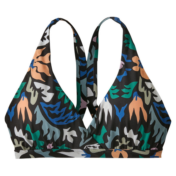 W'S BOTTOM TURN TOP Damen - Bikini-KALEIDO: BLACK