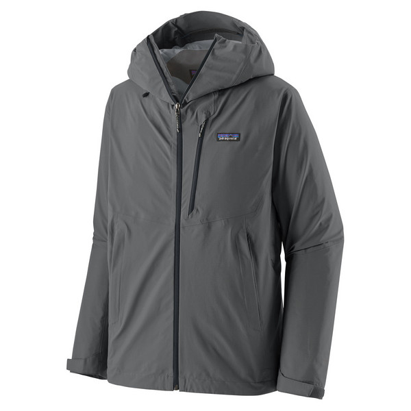 M'S GRANITE CREST RAIN JACKET Herren - Hardshelljacke-FORGE GREY W/BLACK