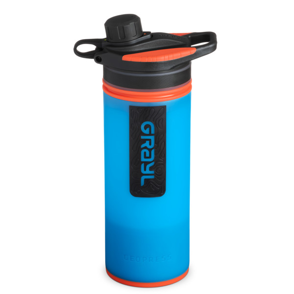 GEOPRESS PURIFIER BOTTLE - Trinkwasserfilter-BALI BLUE