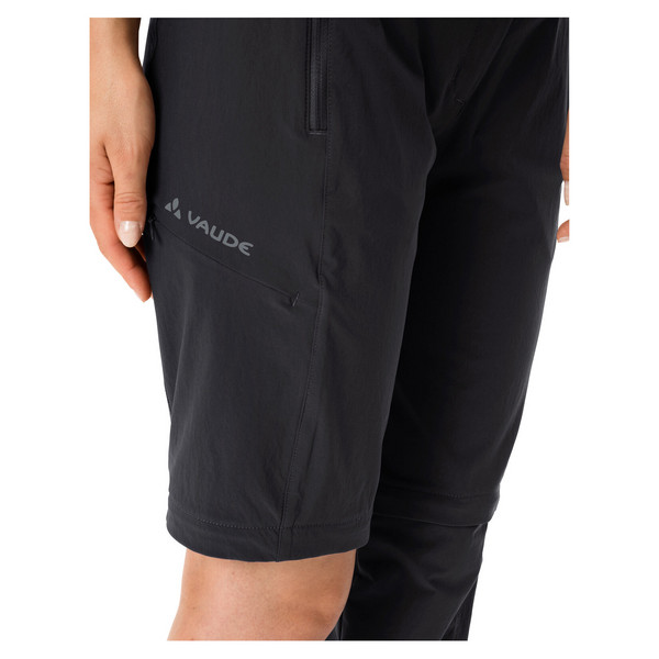Vaude WOMEN'S FARLEY STRETCH ZO T-ZIP PANTS II Damen - Softshellhose Ansicht 6