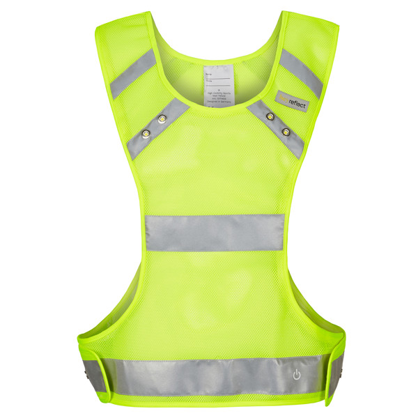 heyReflect LED HIGH VISIBILITY SPORTS VEST Unisex - Weste Ansicht 3